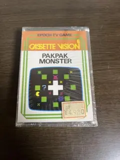【美品】パクパクモンスター　カセットビジョン6 カセットビジョン CassetteVision パクパクモンスター(PAKPAKMONSTER