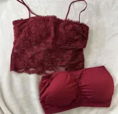 ANAP Ｈ&M チューブトップ ベアトップ パット付き トップス キャミソール