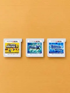 ポケモン アルファサファイア & マリオ2 3DSソフト 2本セットのサムネイル