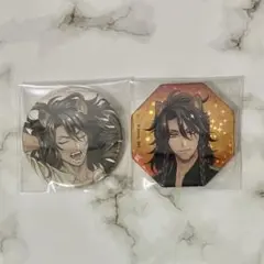 ツイステ レオナ くつろぎ ブレジュ 缶バッジ