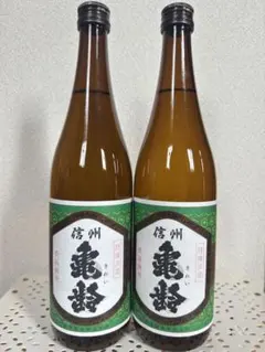 信州亀齢　2本セット 信州亀齢 純米大吟醸 銀亀 720ml 2本セット 2025年製造 - メルカリ