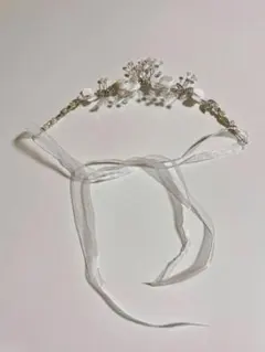 カチューシャ ウェディング　結婚式　韓国　ヘッドドレス　ヘアアクセサリー　前撮り