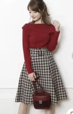 アプワイザーリッシェ　バレンシアチェックスカート