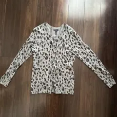 ヒョウ柄 カーディガン
