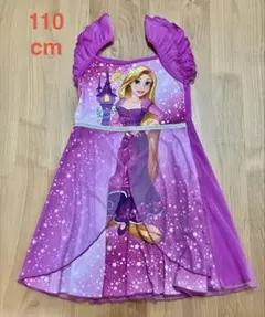 【英国入手】ディズニー ラプンツェル ノンスリーブ ワンピース 110cm