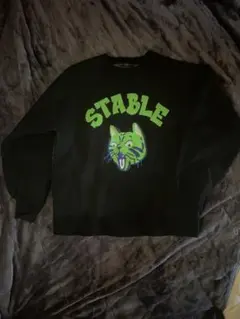 黒 猫デザイン STABLE セーター