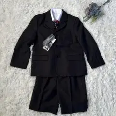 新品未使用★タグ付き キッズ 120 フォーマルスーツ　シャツ　ネクタイ