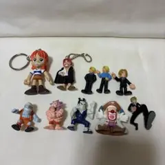 エース ワンピース ブロック フィギュア レア レトロ 昔 グッズ