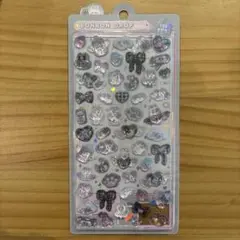 【正規品】ボンボンドロップシール　しろくろボンボン