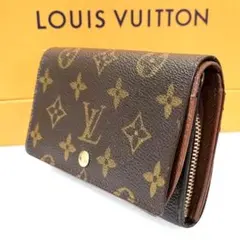 ポルトフォイユ トレゾール モノグラム ルイヴィトン コンパクト 二つ折り財布