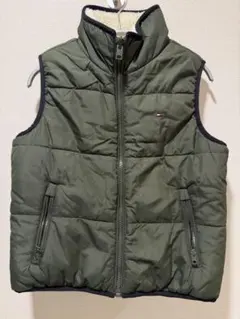 トミーヒルフィガー　ダウンベスト・ボアベスト　リバーシブル