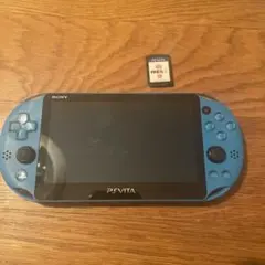 PS Vita 本体 青 FIFA 15付き　ジャンク品