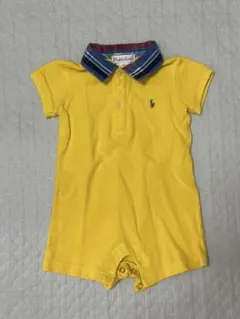 Ralph Lauren イエロー ロンパース 3M