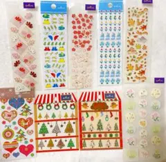 ⭐️平成⭐️季節シール⭐️まとめ売り⭐️9点