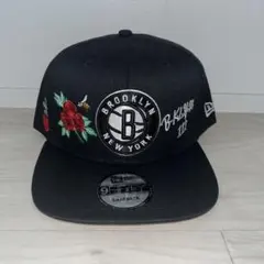 激レア！Brooklyn NY 薔薇刺繍 キャップ