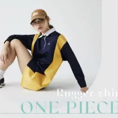 Lacoste ラコステ ラガーシャツスタイル ミニワンピース　ゴルフ