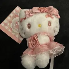 サンリオ ハローキティ マスコットホルダー ドーリーローズ ぬいぐるみ