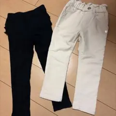 アプレレクール　ボトムス　レギンスパンツ　110cm 2枚セット