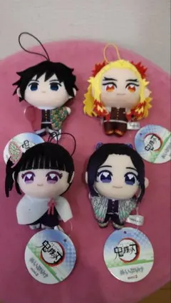 鬼滅の刃 ぬいぐるみ 4体セット ぬいぷりけmini2 全4種