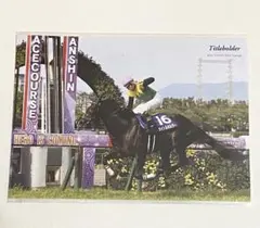 新品未使用】写真額縁 第81回日本ダービー ゴール前優勝パネル写真