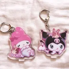 宇佐美サンリオコラボ　クロミマイメロアクリルキーホルダー