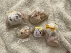 ミッコ　mikko characters フェイス マスコット　ガチャ