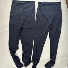 UNIQLO AIRism ブラック マタニティレギンス　M