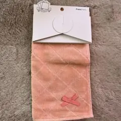 Francfranc ハリキンチェック タオルハンカチ ピンクのサムネイル