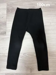 UNIQLO ブラック リブレギンス 100