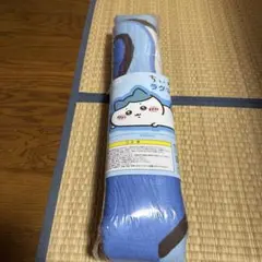 ちいかわ柄ラグ 100cm 青