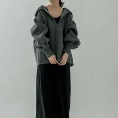 mystic ミスティック ハーフジップニット