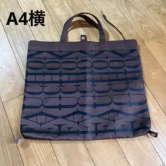 FAUCHON トートバッグA4 ブラウン