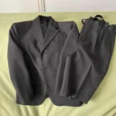 入学式　子供用スーツ上下セット130cm サスペンダー付き