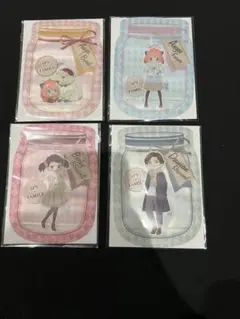 ローソン　スパイファミリー　キャンペーン　ジッパーバッグ　4種コンプリートセット