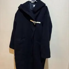 CIAOPANIC TYPY フード付きロングコート ネイビー