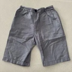 チェック柄ウエストゴムパンツ 95cm未満