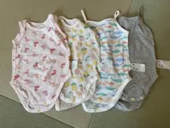 UNIQLOベビー肌着 4枚セット 80〜90センチメッシュ素材