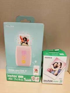 【FUJIFILM】instax mini Link3 フィルム・アルバム付き
