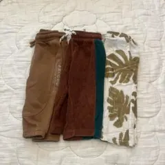 zarakids パンツ3点セット　80.86