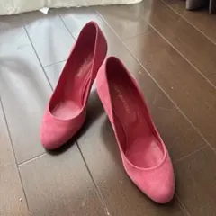 Sergio Rossi スエード パンプス ピンクのサムネイル