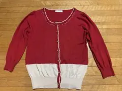 TRUDEA カーディガン バイカラーのサムネイル