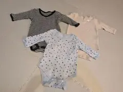 ロンパース肌着 3点セット まとめ売り 男の子