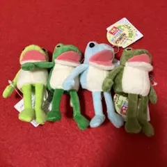 おとぼけケロピョン ミニパペット ４種セット