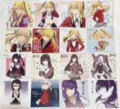 賭ケグルイ　特典　イラストカード　ミニ色紙　まとめ売り　④ 賭ケグルイ特典2枚イラストカード2枚セット ミニ色紙 ポストカード