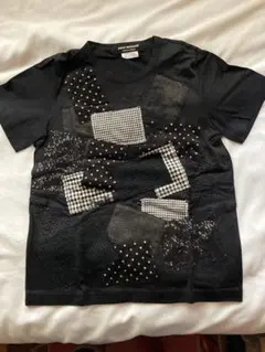 【昌さま専用】JUNYA WATANABE ブラック パッチワーク Tシャツのサムネイル