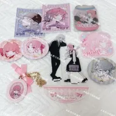 恋せよまやかし天使ども ロフト 桂おとぎ 一刻 アクリルスタンド 缶バッジ