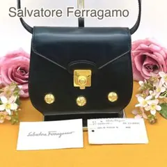 サルヴァトーレフェラガモ ポシェット　クラッチバッグ　ショルダーバッグ　レザー