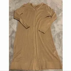 イーハイフンワールドギャラリー　ロングカーディガン ベージュ