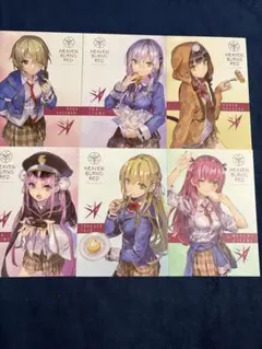 ヘブンバーンズレッドローソンコラボ イラスト厚紙