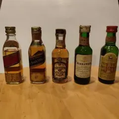 スコッチウイスキー ミニボトル 5本セット 古酒 その2 - メルカリ